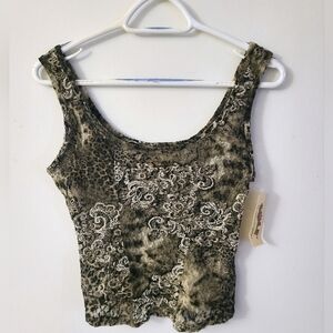 BNWT - Sole - (Size M) Leopard Print Sleeveless Women's Top